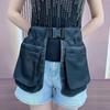 Ethnic Pattern Adjustable Belt Apron Large-capacity Multi-Function Tool Pouch  Men