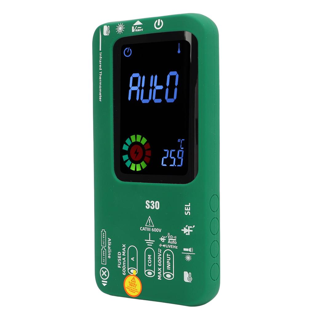 Multifunctional Multimeter LCD Color Display High Accuracy Infrared Thermometer Circuit Analyzer for Car Workshop