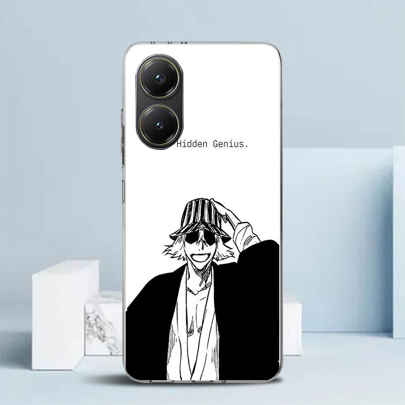 Bleach Kisuke Urahara Phone Case For Xiaomi Poco F7 Ultra X5 X6 X7 Pro M7 Redmi 15C 15 13C 13 12C 12 10C 10 10A 9 9C 9A 9T Cover