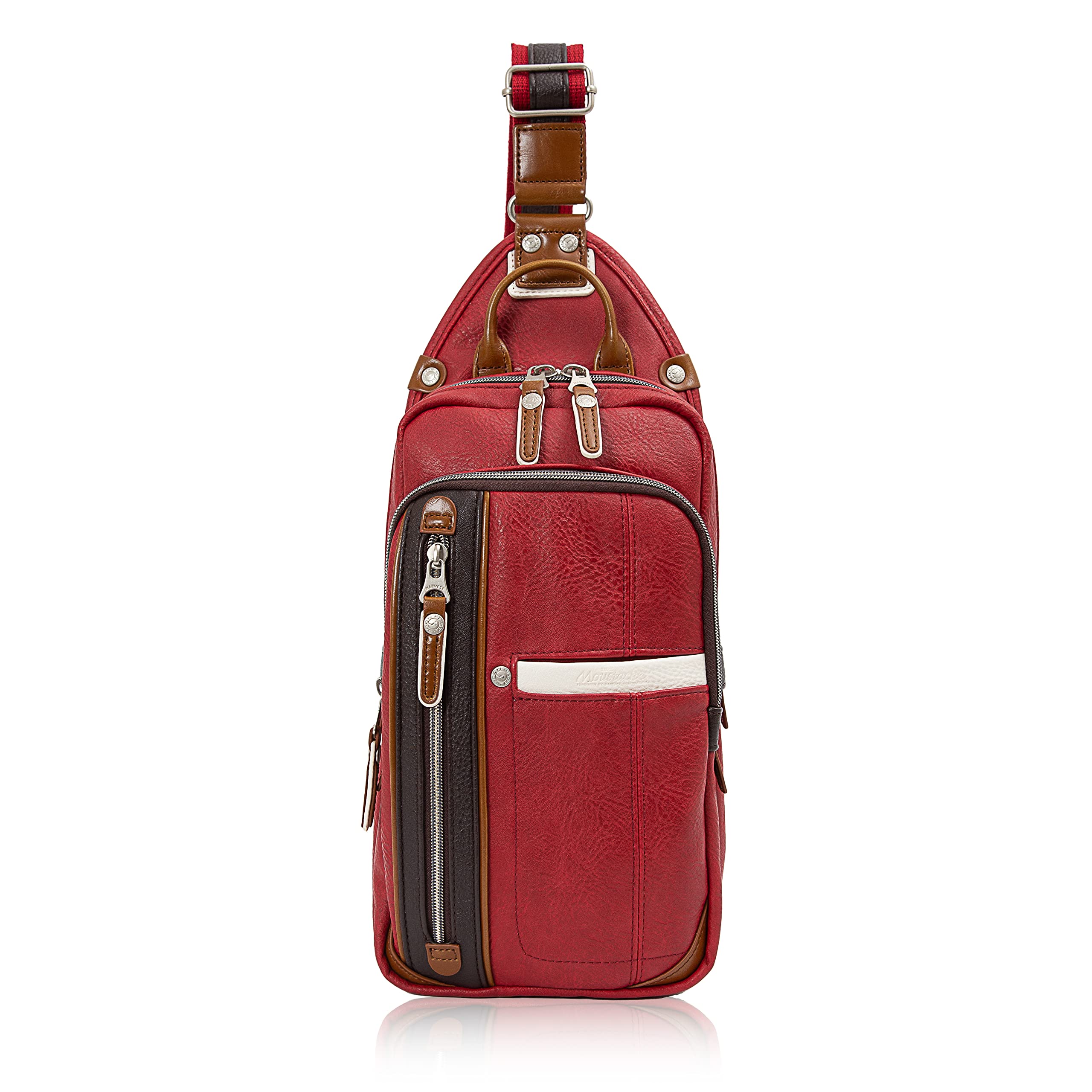

Body Bag One Shoulder YVQ5985 [Mustache] (Red) червоний