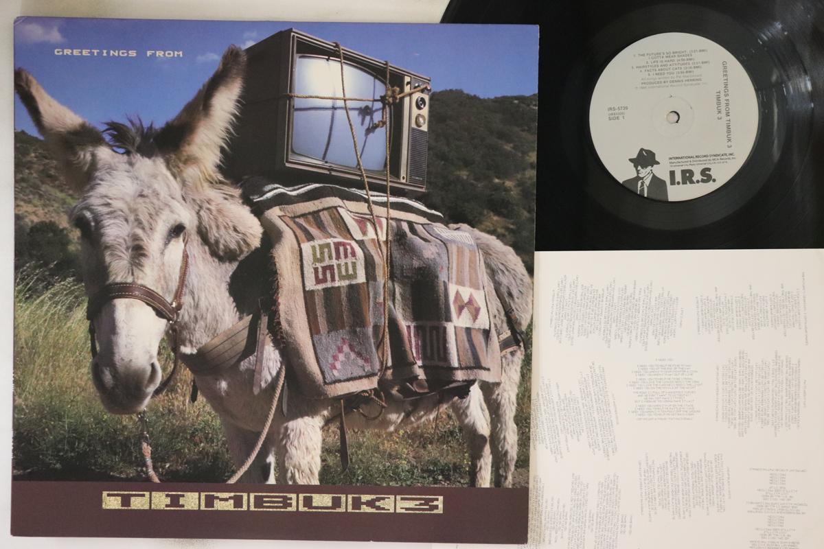 

LP Record TIMBUK 3 - Greetings From Timbuk 3 IRS5739 I.R.S. 1986 US Rock Used
