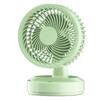 7-Zoll USB Tragbarer Luftzirkulationsventilator für Zuhause, Büro oder Wohnheim mit Verstellbarem Tischständer