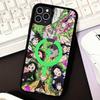 Demon Slayer Cartoon Phone Case Magnetic Case For IPhone 16 14 13 12 11 15 Pro Max Plus For Magsafe Wireless Charge Cover