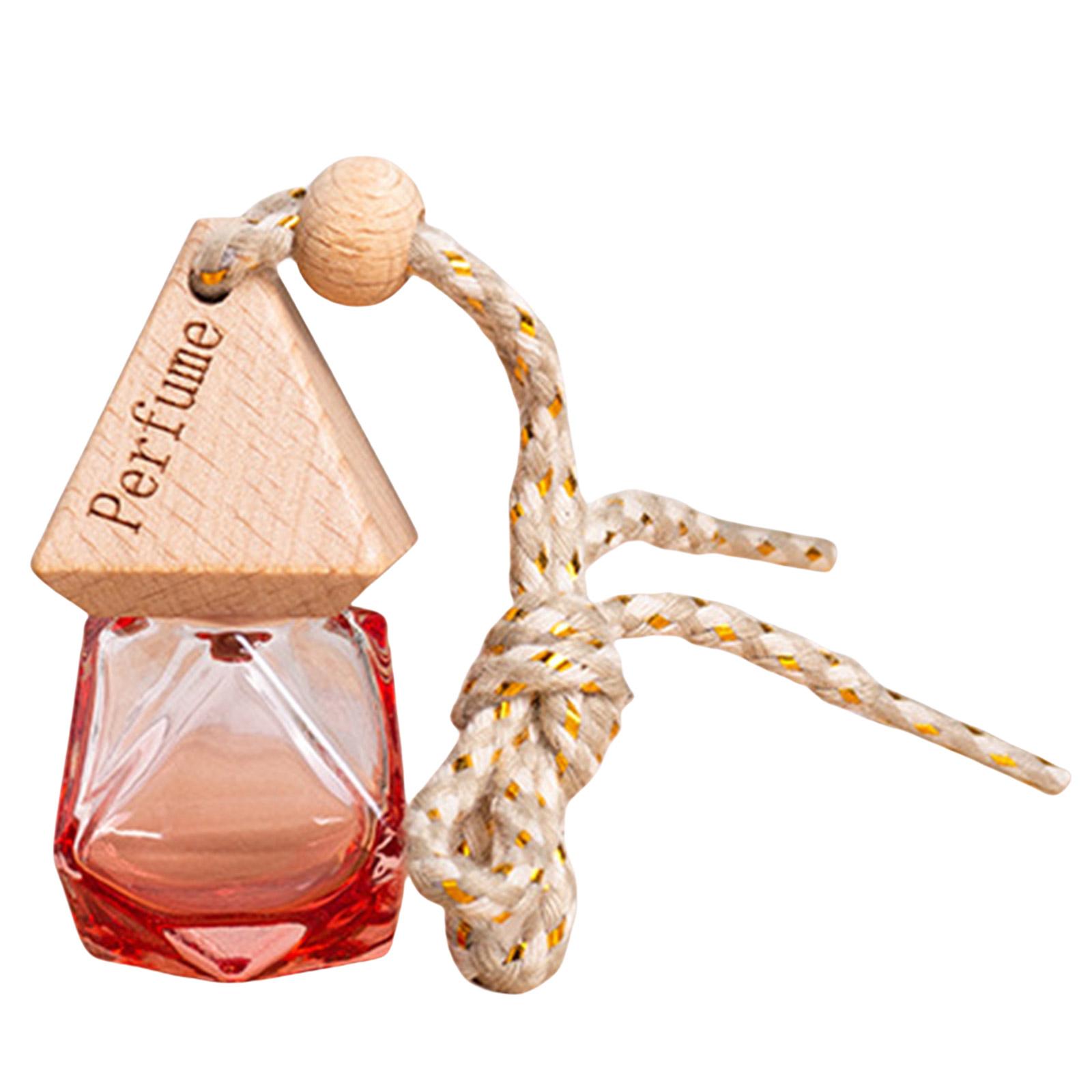 

Автомобильный диффузор для духов, украшение для ароматерапии, подвесной флакон с треугольной крышкой, освежитель воздуха, диффузор для эфирных масел красный