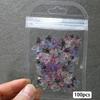 100pcs/Bag Mixed Butterfly Nail Art Charms Sparkle Butterfly Resin Designs Manicure Jewelry  Aurora Elf Butterfly Nail Supplies