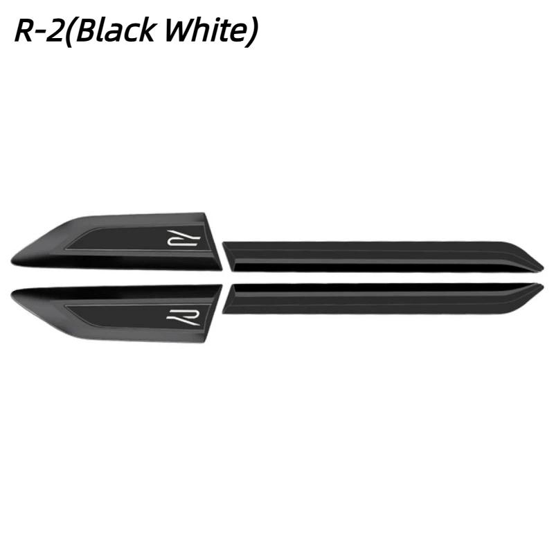 2 Stück R Line GTI 4Motion Auto Logo Auto Karosserie Kotflügel Dekoration Seitentür Zierleiste Aufkleber Für t-iguan
