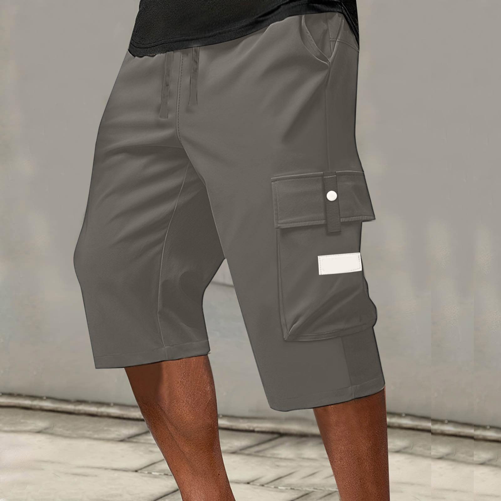 

Мужские спортивные штаны со шнуровкой, мужские шорты-карго, повседневные брюки XL