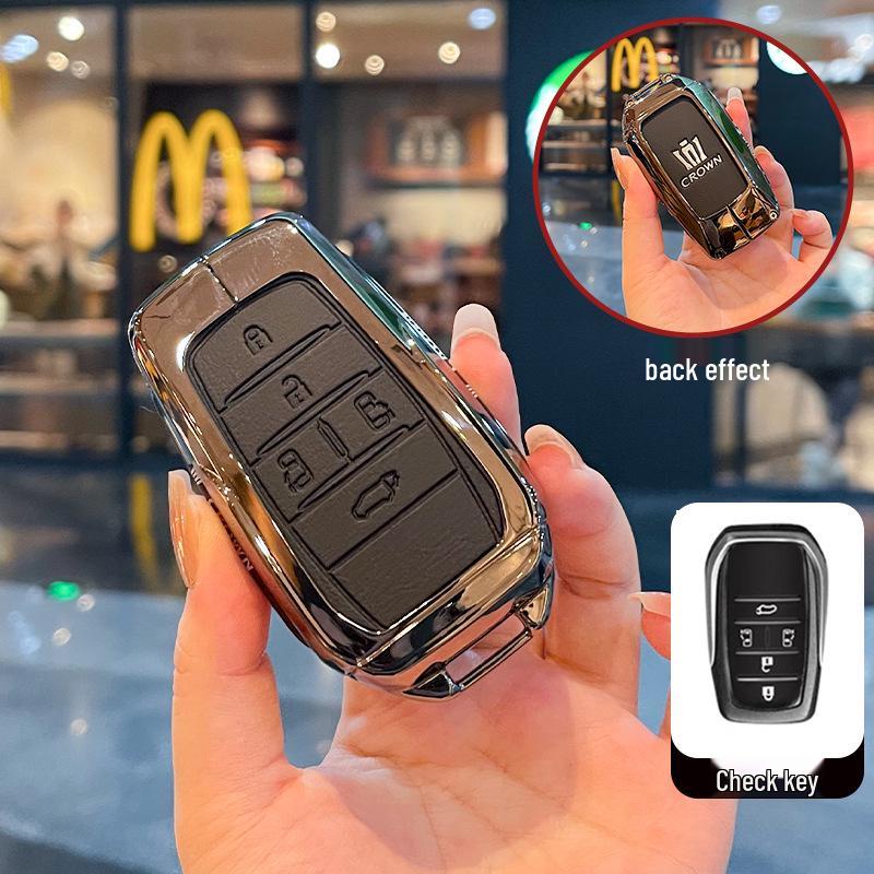 Совместимые чехлы и металлические корпуса для брелоков Toyota Crown, Land Cruiser, Alphard и Vellfire