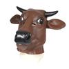 Novelty Cow Head Latex Masks Adult Halloween Animals Costume Party Accessories