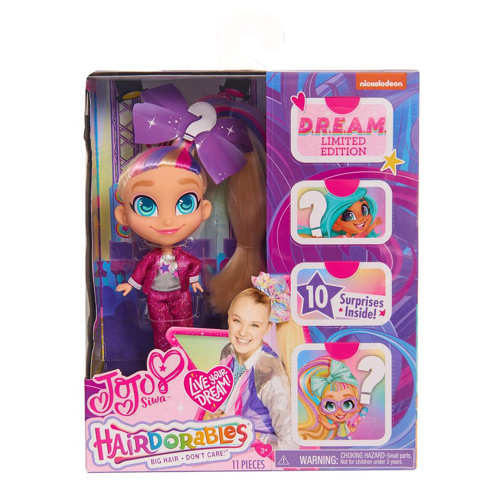 Limitovaná edice panenek Jojo Loves Hairdorables Hairdorables Jodoll Style B - DREAM