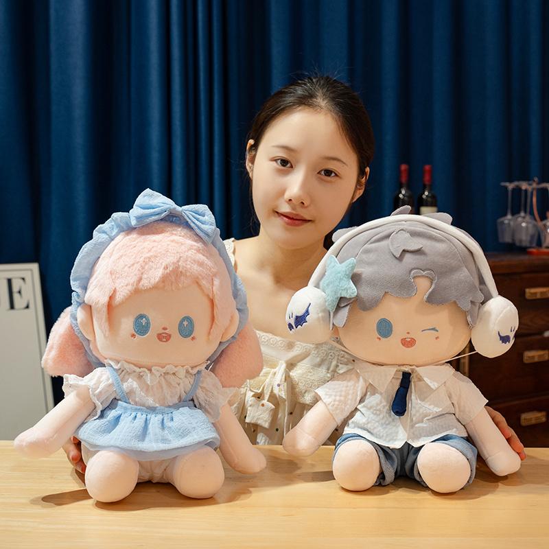 Love and Deepspace Cartoon Plush Toy Cute Rafayel Xavier Stuffed Anime Appease Sleeping Doll Gifts Girl