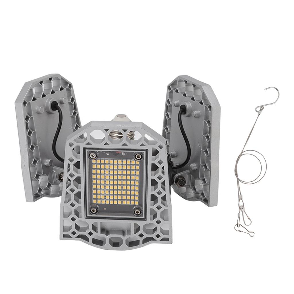 LED Vekstlys 297 LEDer Sammenleggbart Tre Blader Innendørs Plantevekstlys for Drivhus Sukkulent