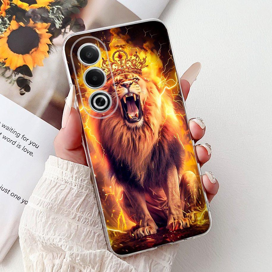 For OPPO K12x A80 Case 2024 New Fashion Love Heart Soft Silicone Back Cover For OPPO A3 Pro 5G CPH2639 A 80 K 12x CPH2667 Bumper