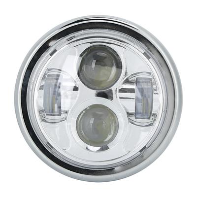 Faro Moto Tondo Stile Retrò Faro Modifica Adatto per CG125 GN125 elettroargentatura