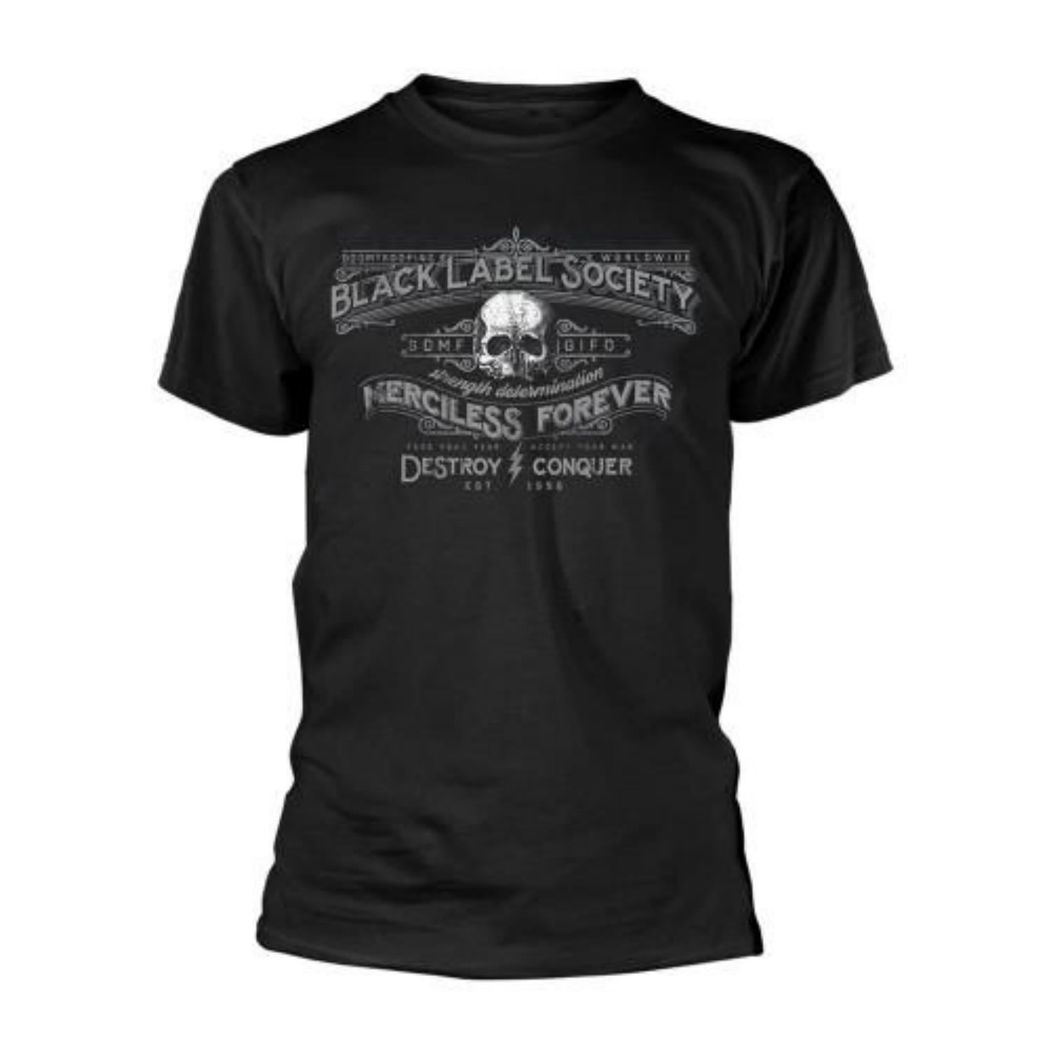 Унисекс Взрослая Футболка Black Label Society Thankless Forever S