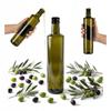 Bottiglia DORICA 750ml per olio d'oliva con dosatore, vetro scuro, 0,7l