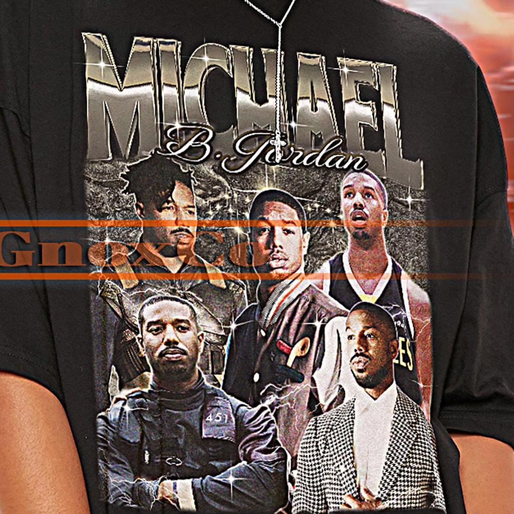 MICHAEL B JORDAN Shirt, Michael B Jordan Vintage Tshirt, Michael B Jordan Fan Shirt, Michael B Jordan Retro 90s, Michael B Jordan Merch #saf