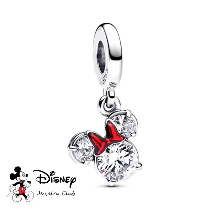Brandneue MINISO Charms Perlen Komponenten Do It Yourself Hohe Qualität Feiner Schmuck Geschenke Minnie Maus Eislaufen Zauberlehrling Mickey Perle
