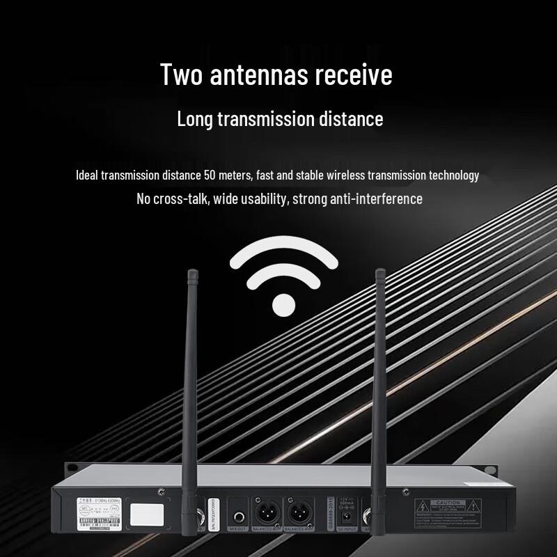 797audio DW612 Dual Wireless Microphone System (CN version)
