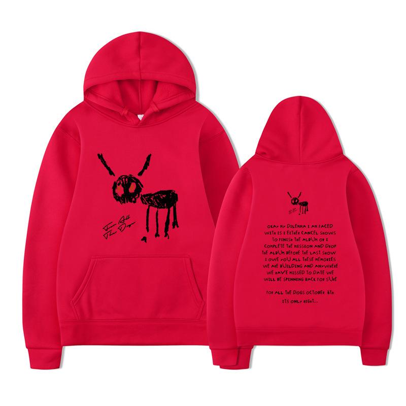 Rapper Drake for All The Dogs Letter Hoodie Design Men's Women's Sweatshirt Fleece Oversized Couples Streetwear Hoodies