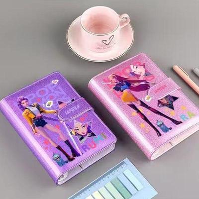 Kpop Hunters Quaderno Laser Diario Studente Copertina Rigida Ad Anelli Cartone Animato Anime