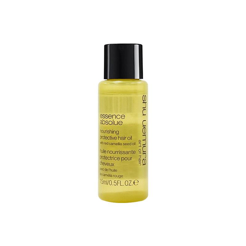Shu Uemura Масло-эссенция для волос с маслом камелии Увлажняющее, нежирное, питательное, улучшает пушистость и гладкость 15 мл коричневый