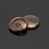 Suit Coat Trench Coat Buttons Matte Brown Patterned Resin Buttons Pants Round Buttons