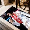 Vegas Sunglasses Pop Art Floor Rug Office Rug Design for Dormitory Bedrooms Hallway Kitchen Anti-slip Rug Decorate Offices Birthday/Christmas Gift