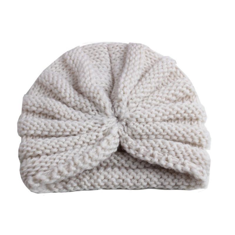 New Solid Color Wool Children's Hat, Soft and Comfortable Baby Pullover Hat, Children's Jewelry and Baby Products