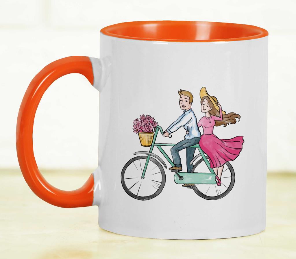 Inkdotpot Soulmate 11 Oz Ceramic Coffee Mugs Coffee Mugs Great for Bride Groom Engagement Gift Bachelor and Bachelorette