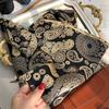 Silk Black Gold Cashew Silk Scarf Women'S Spring And Autumn Versatile Satin Square Scarf Mulberry Silk Silk Scarf Shawl