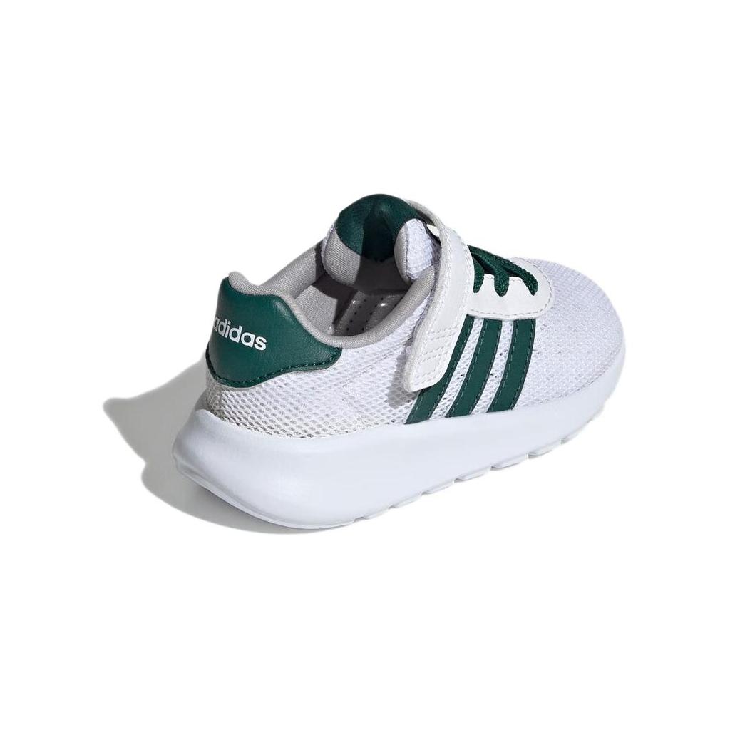 Adidas Neo Lite Racer 3.0 Comfortable Non-Slip Low-Top Walking Shoes Baby Shoes White Green ID8488