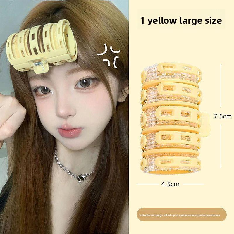 1PCS French Air Inward Bangs Curler Hair Fluffy Clip Big Wave Fixed Artifact Curling Clip DIY Hairdressing Tool