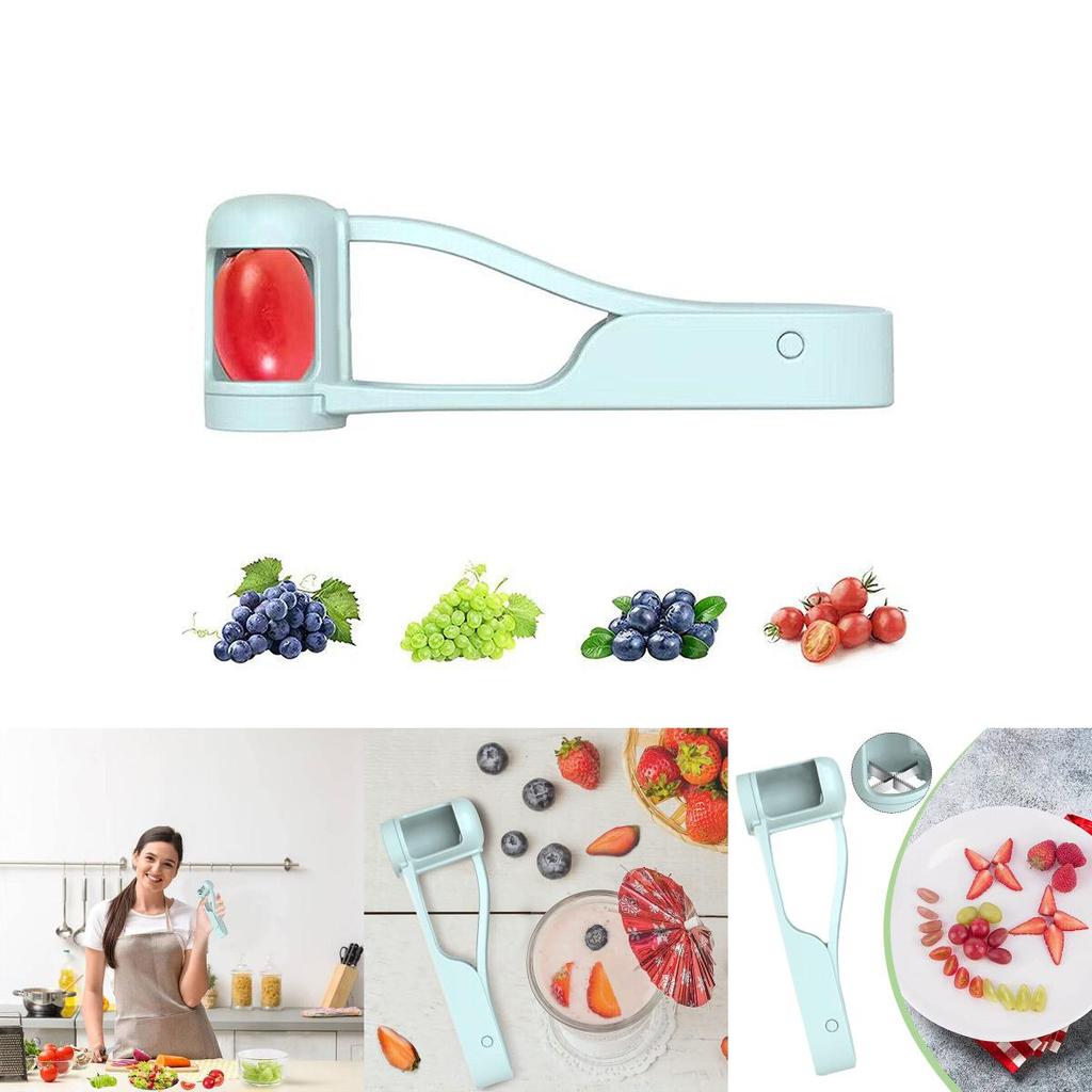 Modernes Schlichtes Design Traubenschneider Traubenschneider Mit Edelstahlkonstruktion In Hellblau