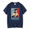 New Naoya Inoue Logo T Shirt Funny Size S to 5XL vintage Washed homme Comfortable Versatile designer clothes Unisex graphic