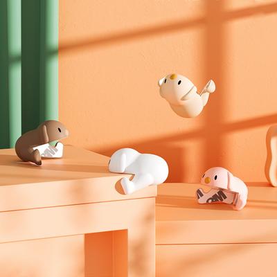 Cute Animal Corner Anti-collision Cover Table Corner Protection Cover Silicone Desk Anti-collision Protection for Baby Safety