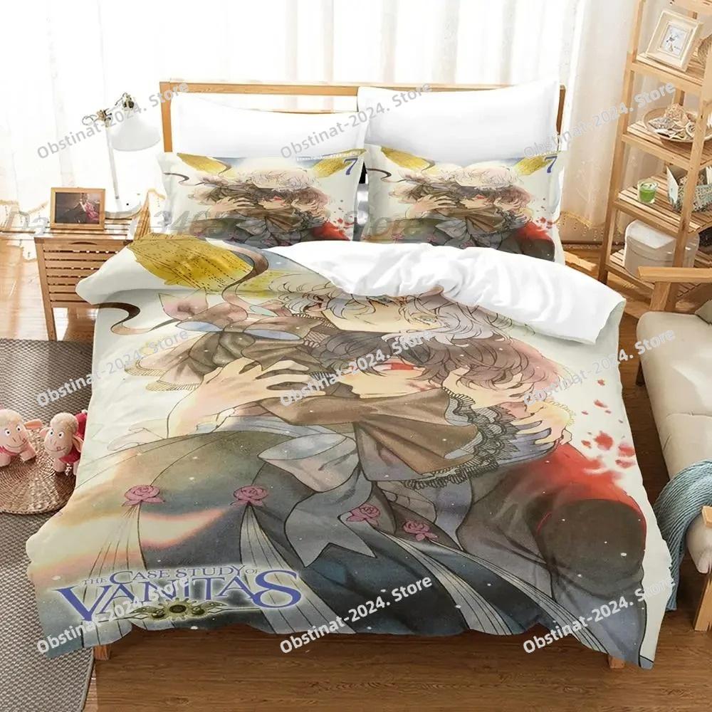 The Case Study of Vanitas Bedding Set Bed Set Duvet Cover Sheet Pillowcase Soft Quilt Cover Full Queen King Size 3D Print Anime
