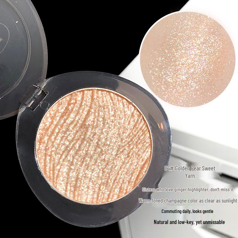 XiXi Moon Pond Highlight & Eyeshadow Palette - Super Flash, Brightening & No Fall-Out Nose Shadow.