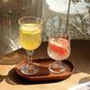 Embossed Diamond Crystal Glass