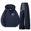 Sweatshirt Set for Men and Women, Casual Sports Set, Hooded Sweatshirt Two-piece Set, Loose Fitting Set