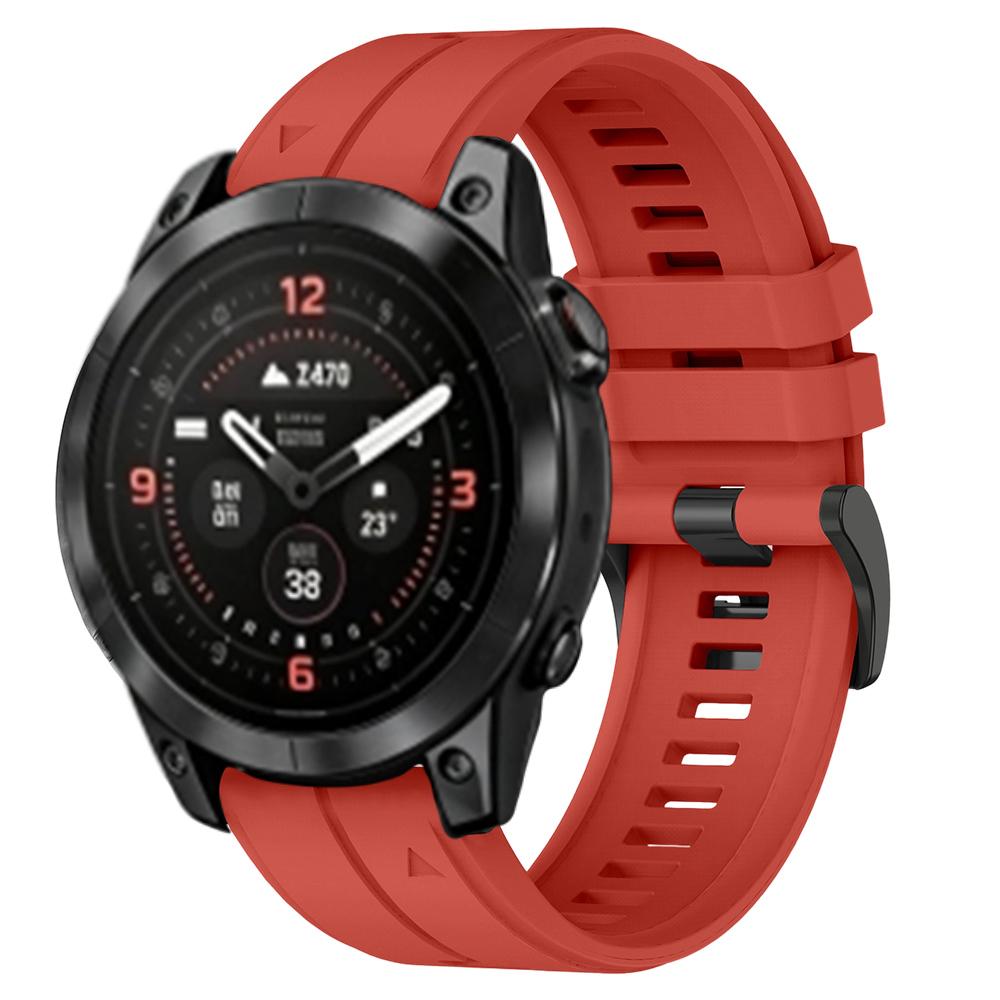 Outdoor Sports Watch Strap for Garmin Epix Pro 42/47/51MM Waterproof Garmin Quick Fit Silicone Band for 20/22/26mm Quick Fit