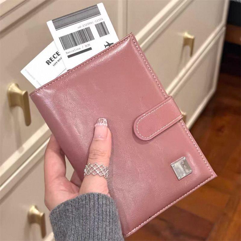 

Женский держатель для паспорта и кошелек: Многофункциональный чехол для хранения монет, билетов, карт и дорожных документов