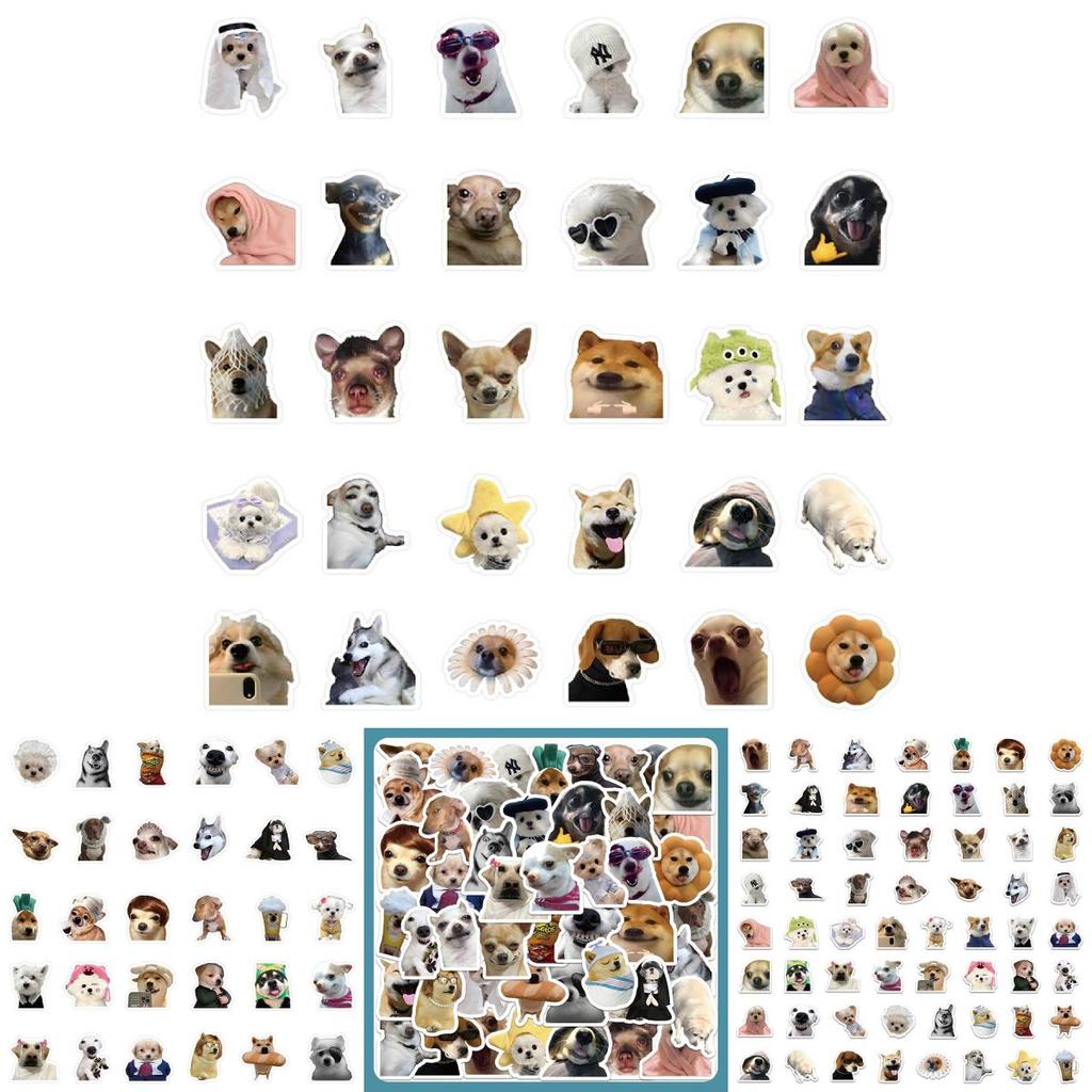 Realistic Popular Dog Stickers Cute And Funny Animal Decorations For Phone Cases And Journals Pieces)