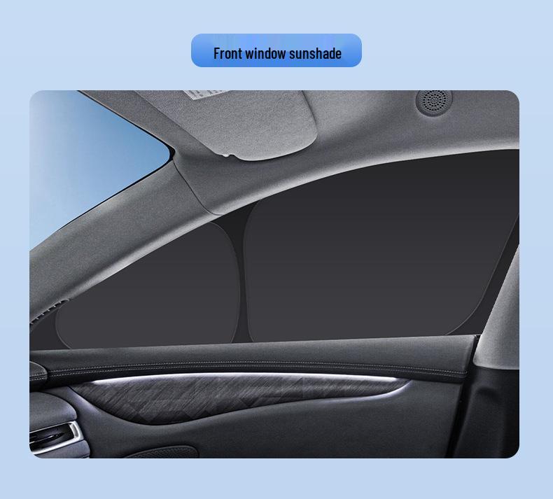 Compatible with ZHIJI 26 LS9: Car Window Sunshade with Heat Insulation, Privacy Protection, and Camping Shade.