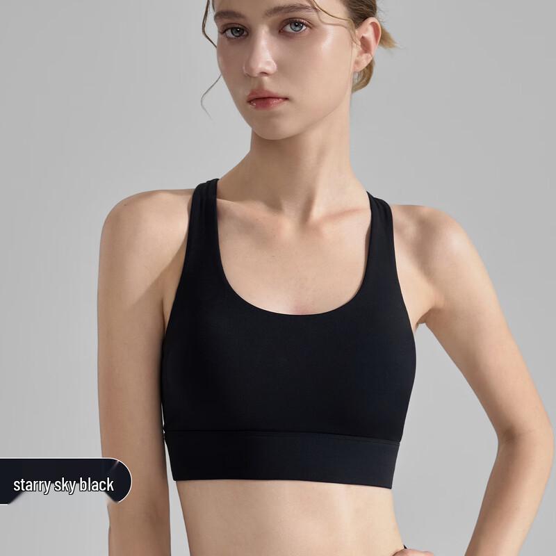 Спортивный бюстгальтер с двойными лямками высокой поддержки S