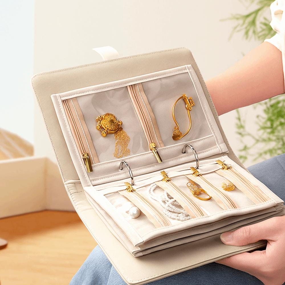 Partition Jewelry Storage Book Waterproof Jewelry Packaging Brochure Necklace Binder Display