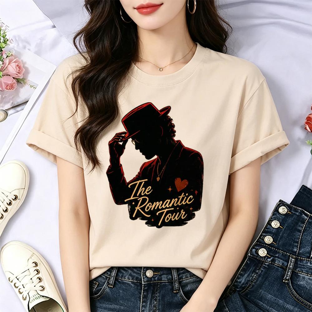 Bruno Mars tshirt Women goth jojifuku graphic gyaru vintage t shirt harajuku emo Retro vintage graphic