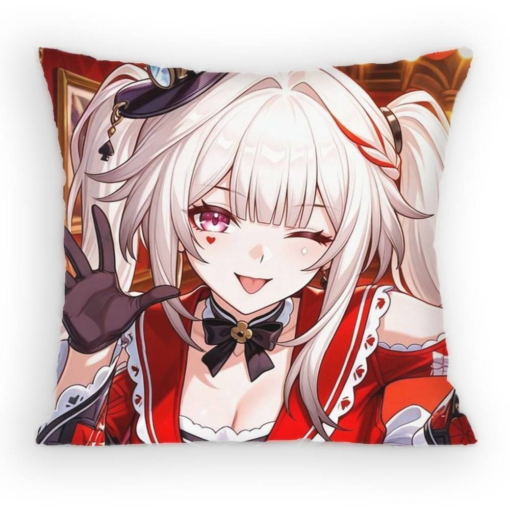 Elegant Trickster Idol Sparkle Pillow Case Antidustmite Pillowcase Invisible zipper silky short plush Sofa cushion cover