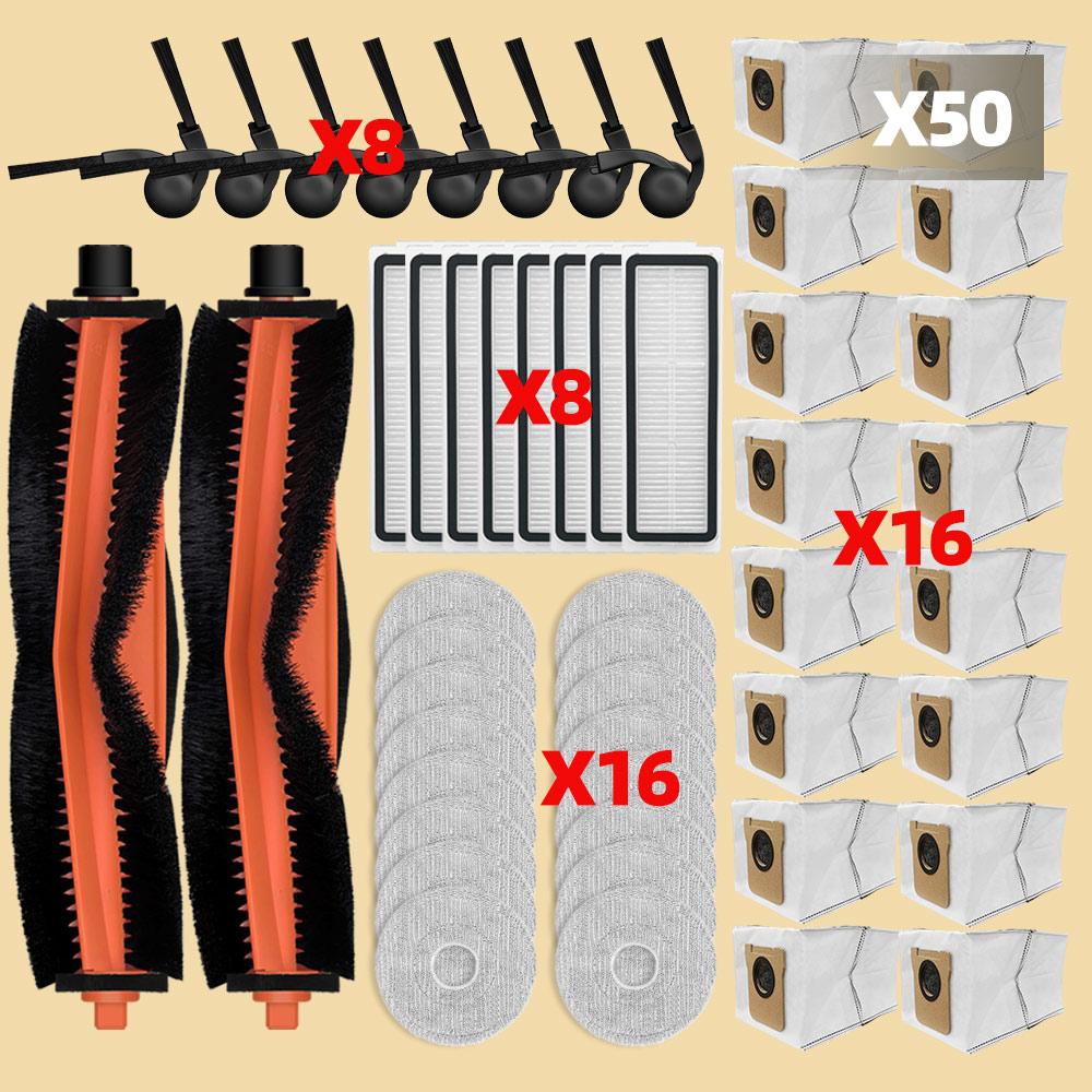 Fit For Xiaomi Robot Vacuum Mop 5C / OV42CN Vacuum Main Side Brushes Filters Mop Cloths Pads Dust Bag Accessories Replacement