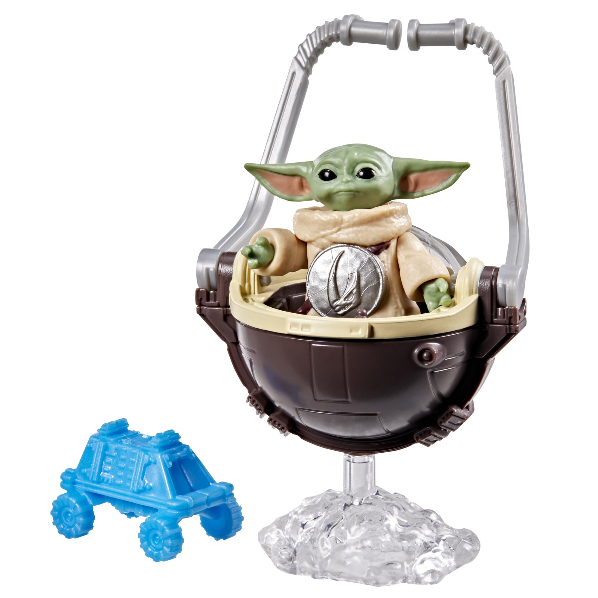 

Hasbro STAR WARS The Mandalorian and Glogo ActionVerse Glogo out of Action Figure Reusable Accessory Storage Toy for Kids Ages G2866 Authentic / 3.3cm